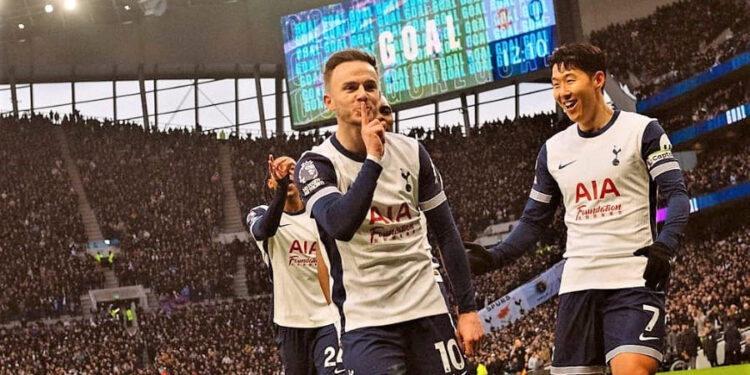 Site officiel de Tottenham