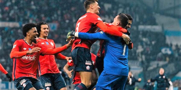 Les joueurs de Lille