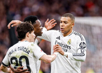 Les joueurs du Real Madrid