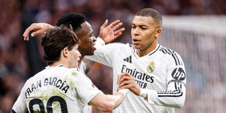 Les joueurs du Real Madrid